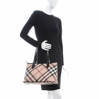 Burberry Supernova Check Regent Tote Black 2 of 18