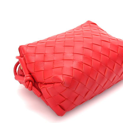 Bottega Veneta Nappa Intrecciato Mini Loop Camera Bag  Redstone 7 of 8