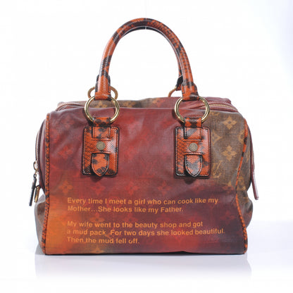 Louis Vuitton Richard Prince Mancrazy Jokes Bag 1 of 9