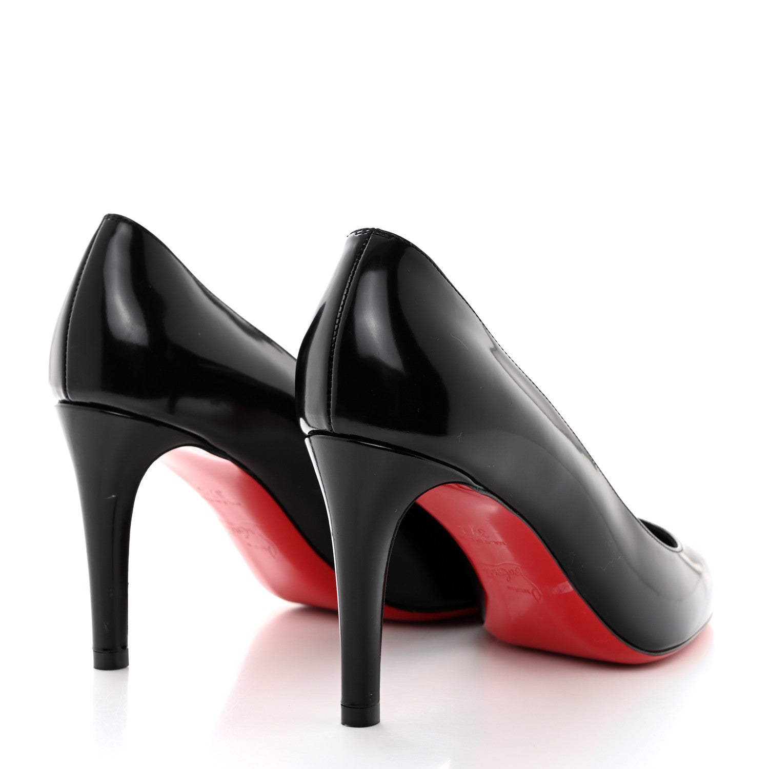 Christian Louboutin Patent Fifi 85 Pumps 37.5 Black 4 of 7