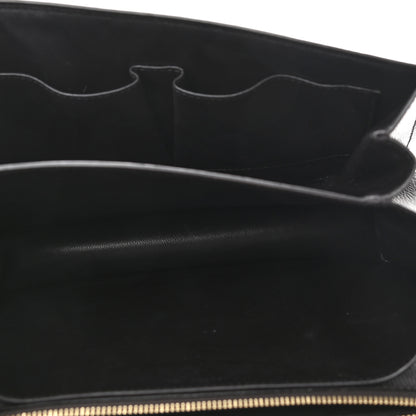 Celine Liege Calfskin Medium Classic Box Flap Bag Espresso 5 of 11