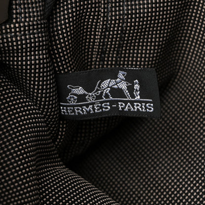 Hermes Canvas Herline PM Tote Grey 6 of 9