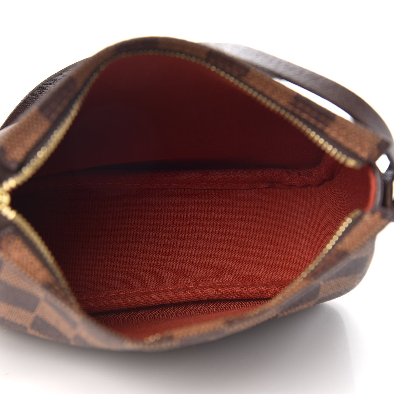 Louis Vuitton Damier Ebene Trousse Make Up Bag Pochette 5 of 8