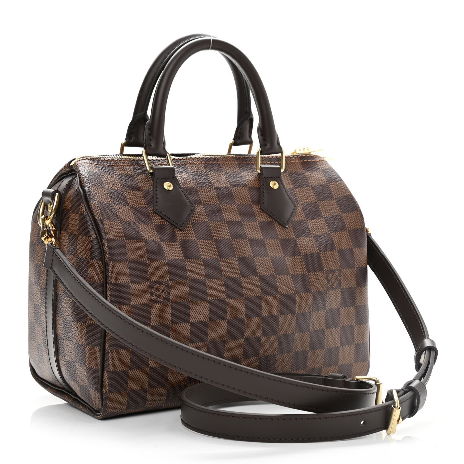 Louis Vuitton Damier Ebene Speedy Bandouliere 25 3 of 9