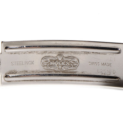 Rolex Stainless Steel 18K White Gold 26mm Oyster Perpetual Datejust Watch Silver Roman 179174 5 of 8