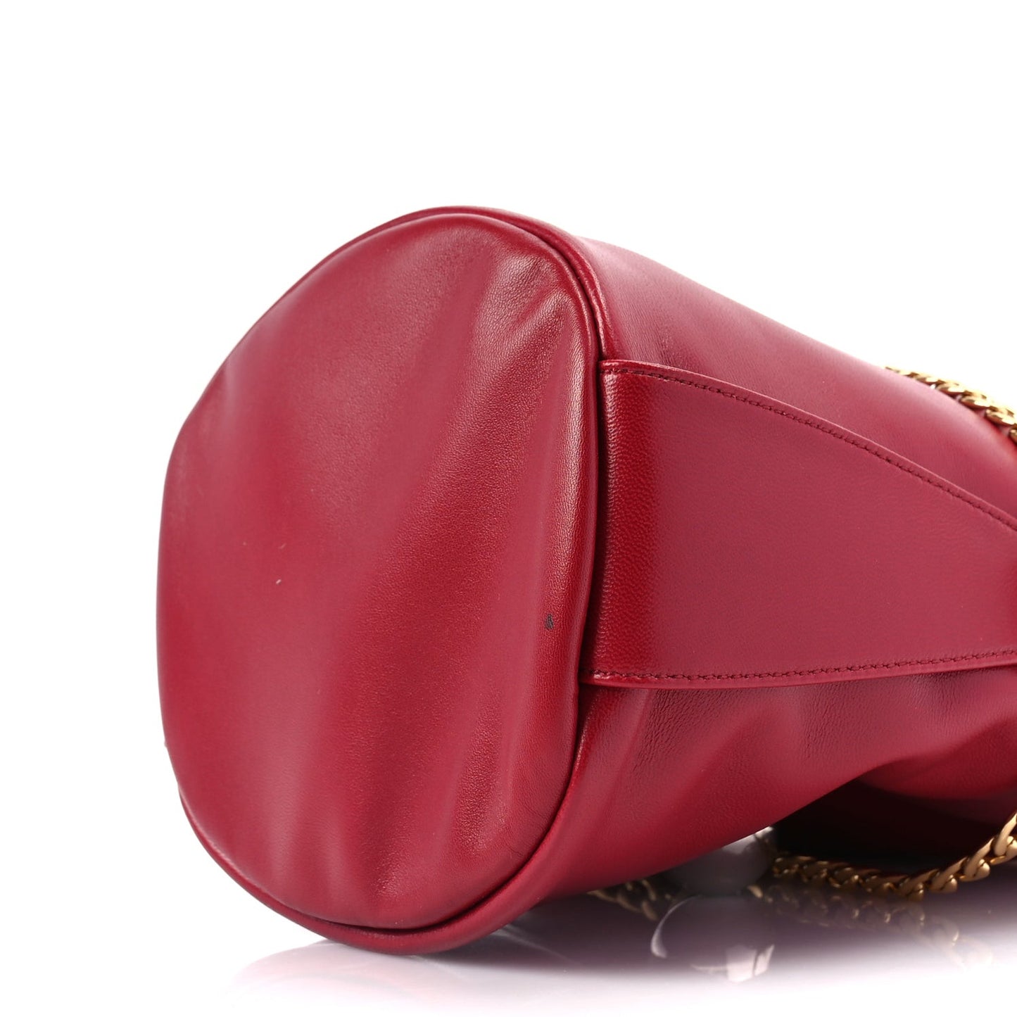 Nappa Mini Petit Sac Noir Bucket Bag Ciliegia