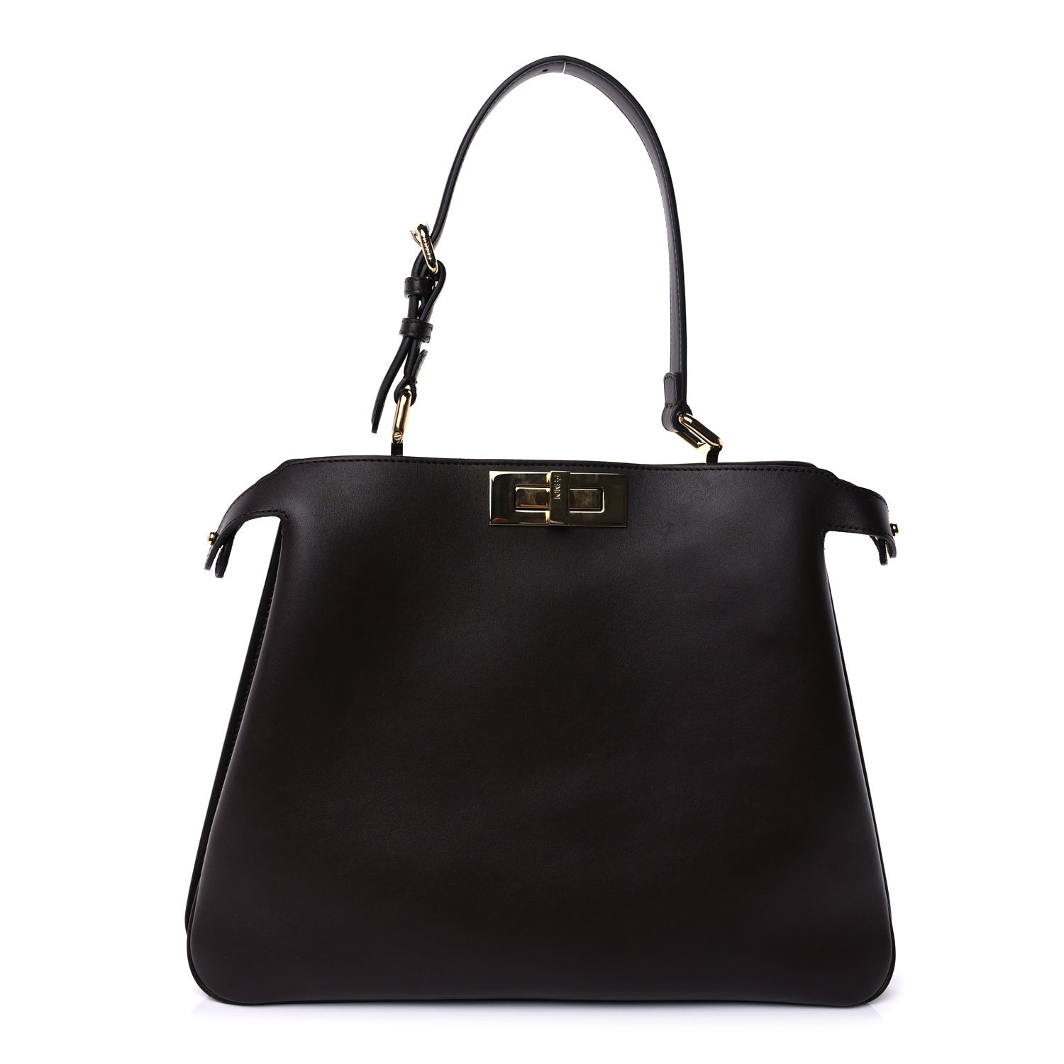 Fendi Vitello Medium Soft Peekaboo Mogano 1 of 7