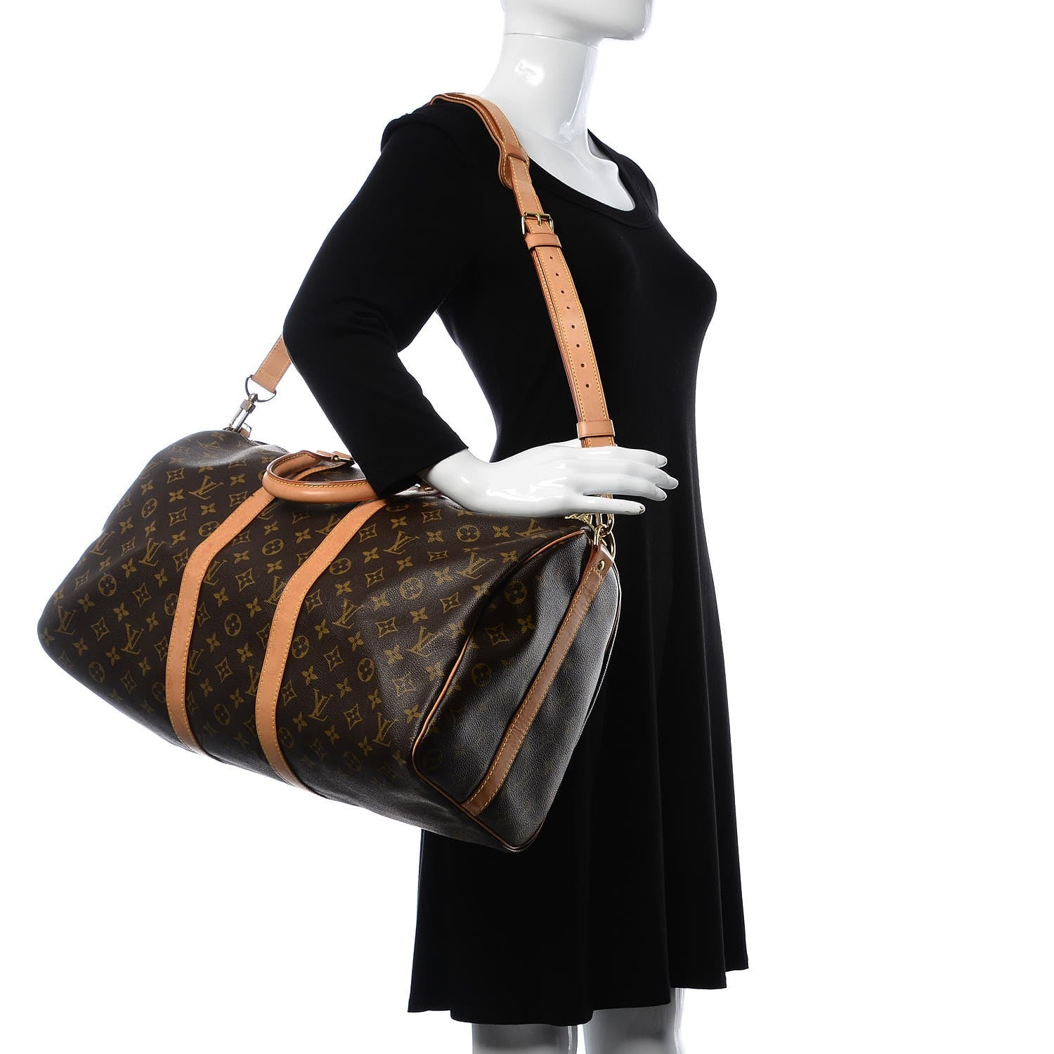 Louis Vuitton Monogram Keepall Bandouliere 45 2 of 15