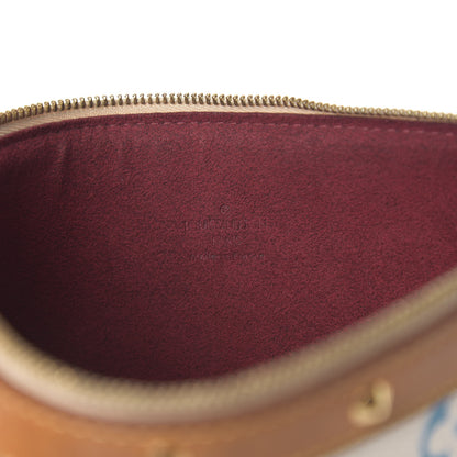 Louis Vuitton Monogram Multicolor Pochette Accessories White 5 of 11