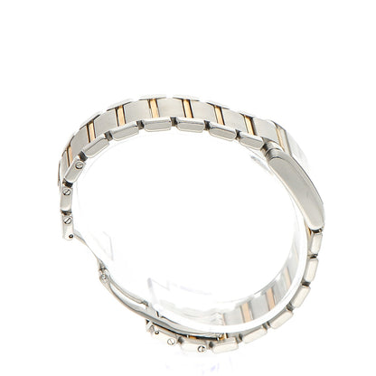 Cartier Stainless Steel 18K Yellow Gold 20mm Tank Francaise Quartz Watch 4 of 8