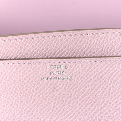 Hermes Epsom Constance Wallet To Go Mauve Pale 5 of 8
