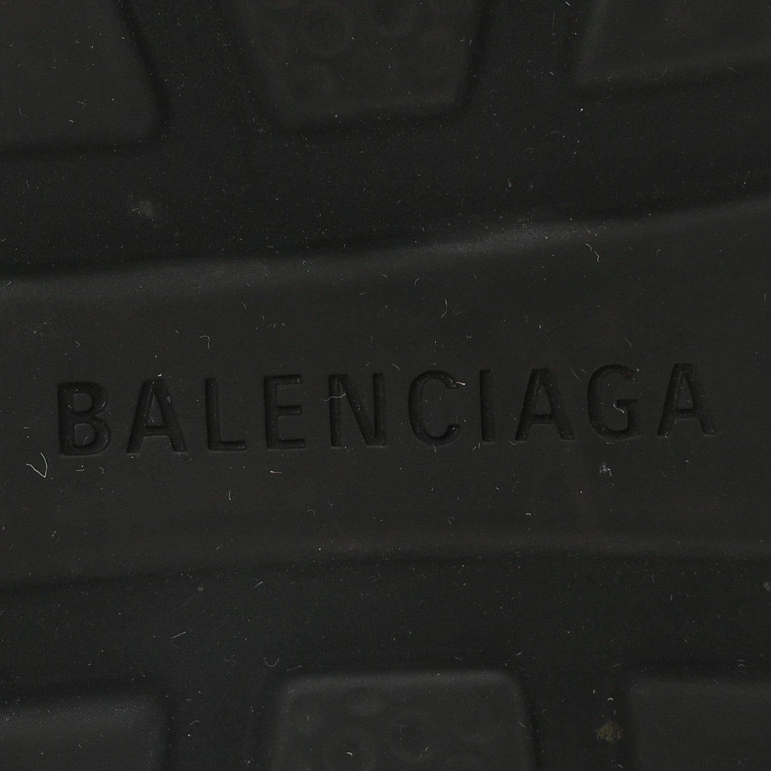 Balenciaga Laminated Knit Bi-Color Sole Womens Speed Sneakers 35 Black White 7 of 7