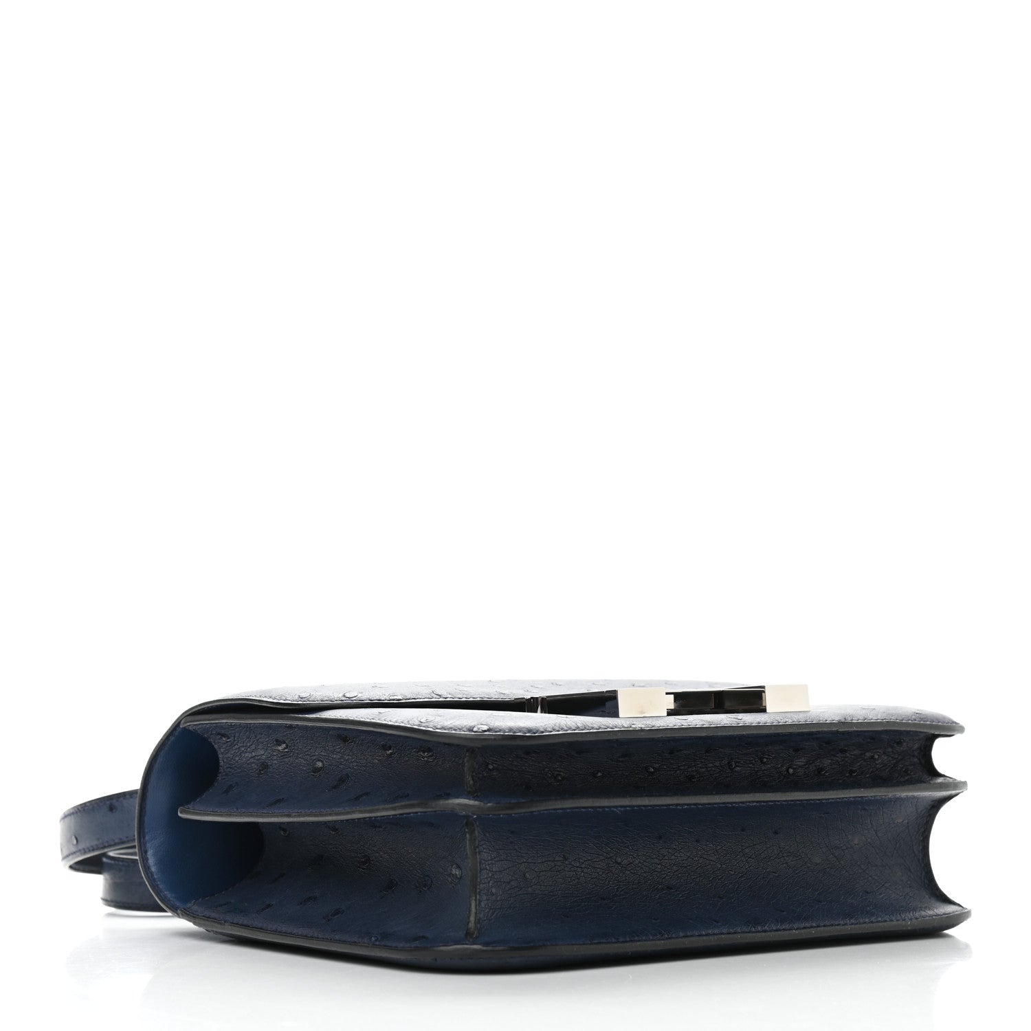 Hermes Ostrich Constance 24 Bleu De Malte 4 of 9