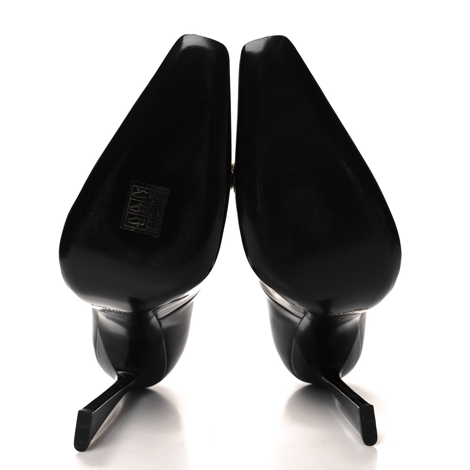 Saint Laurent Patent Silvana 110mm Pumps 40 Black 5 of 9