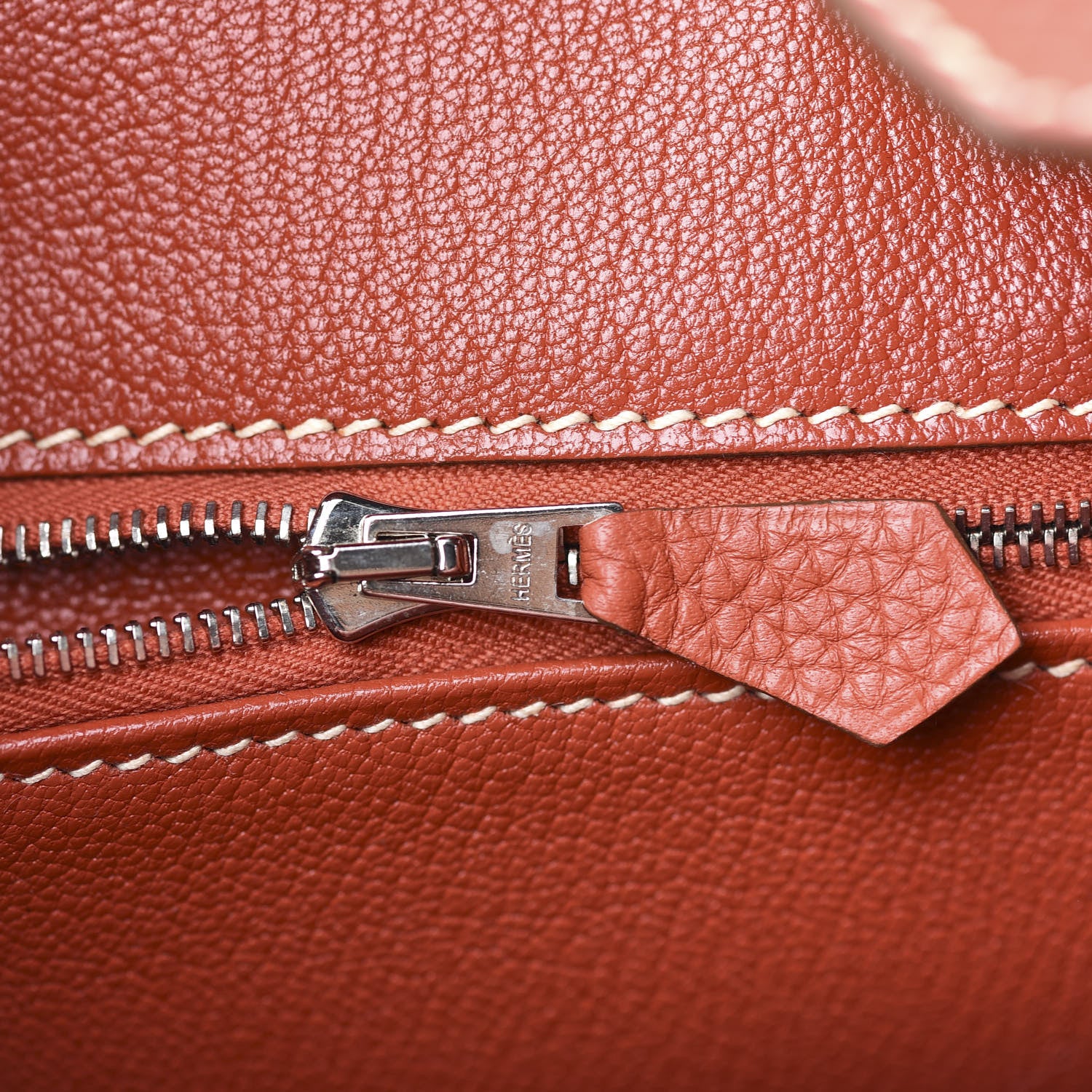 Hermes Taurillon Clemence Birkin 30 Sanguine 9 of 30