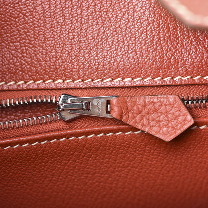 Hermes Taurillon Clemence Birkin 30 Sanguine 9 of 30