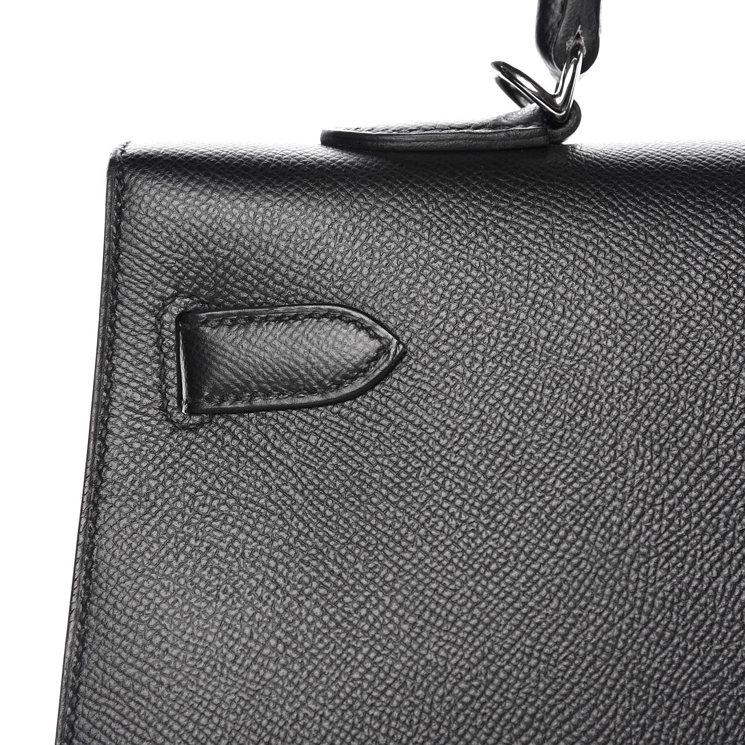 Hermes Epsom Kelly Sellier 35 Black 26 of 37