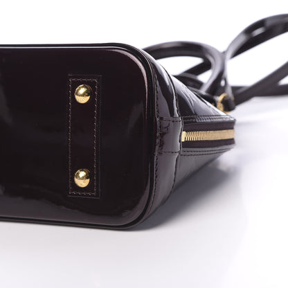 Louis Vuitton Vernis Alma BB Amarante 7 of 8
