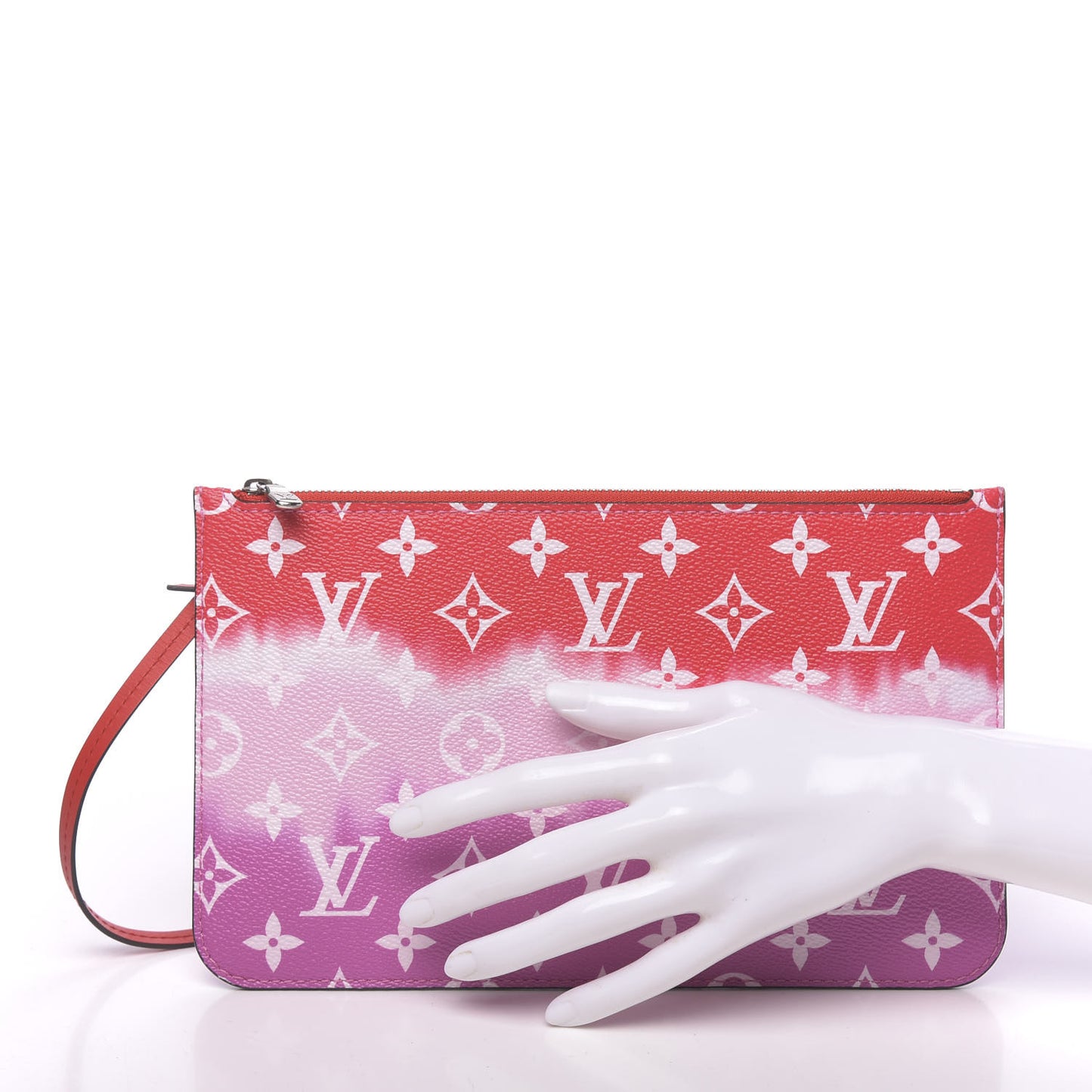 Monogram Escale Neverfull MM GM Pochette Rouge