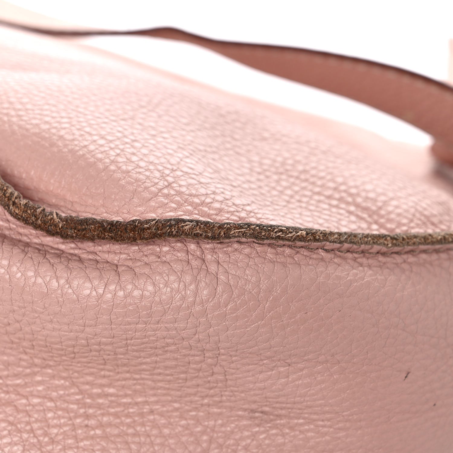 Chloe Calfskin Medium Marcie Round Zip Crossbody Blush Nude 11 of 24