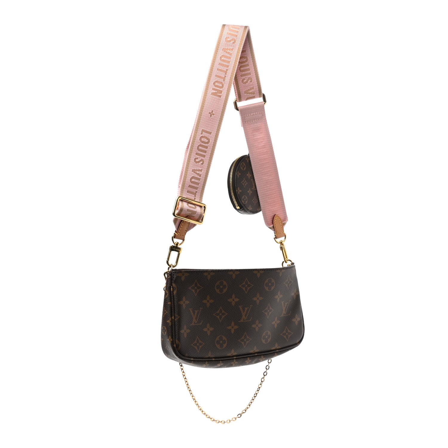 Louis Vuitton Monogram Multi Pochette Accessories Rose Clair 3 of 14