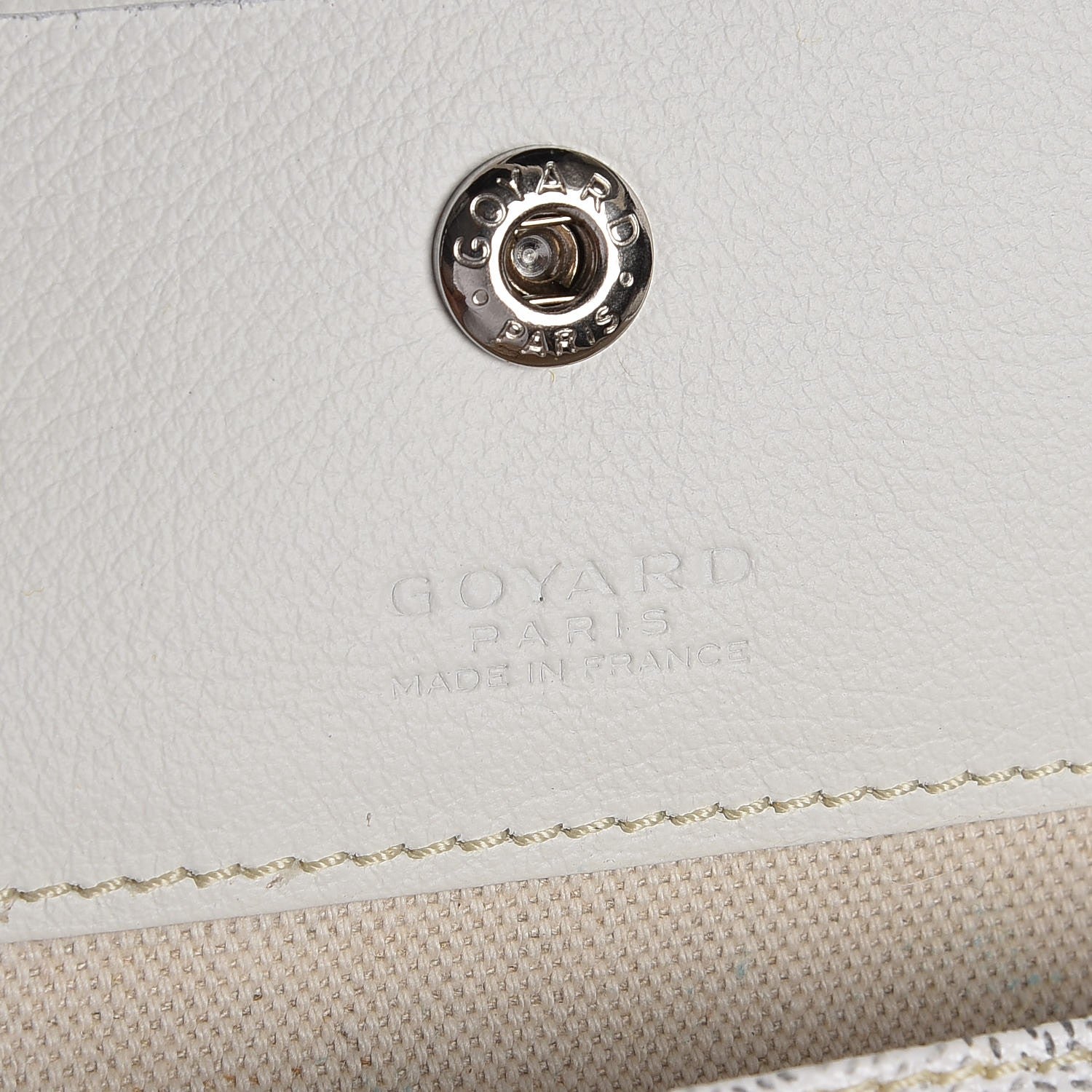 Goyard Goyardine Saint Louis GM White 6 of 11