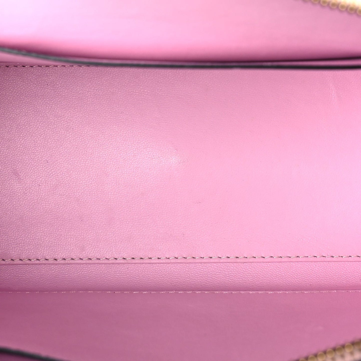 Calfskin Medusa Stud Tribute Tote  Pink