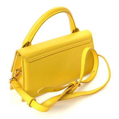 Jacquemus Smooth Calfskin Le Chiquito Long Yellow 2 of 8