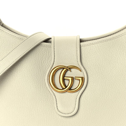 Gucci Goatskin Medium Aphrodite Shoulder Bag Mystic White 6 of 8