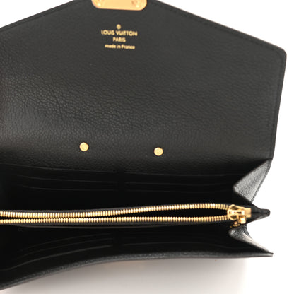 Louis Vuitton Monogram Pallas Wallet Black 5 of 6