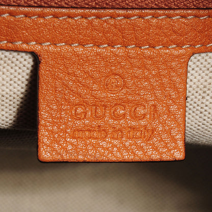 Gucci Calfskin Vintage Web Medium Boston Tobacco 9 of 10