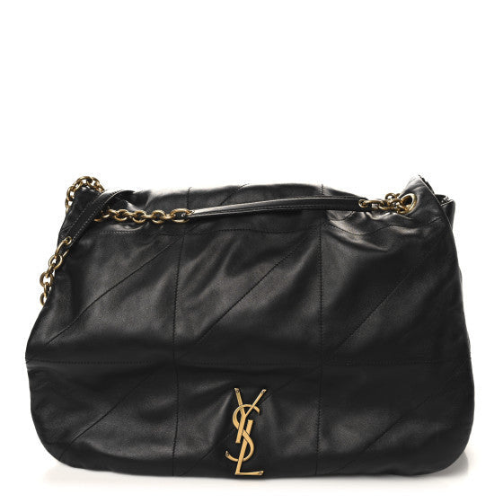 Saint Laurent Lambskin Matelasse Monogram Large Jamie 4.3 Black 1 of 1