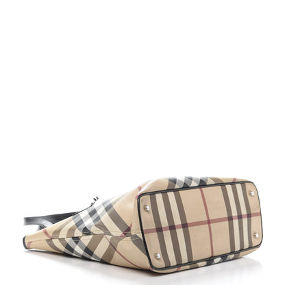 Burberry Supernova Check Tote Black 4 of 15