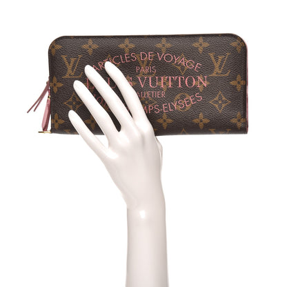 Louis Vuitton Monogram Articles de Voyage Ikat Insolite Wallet Rose Velours 2 of 6