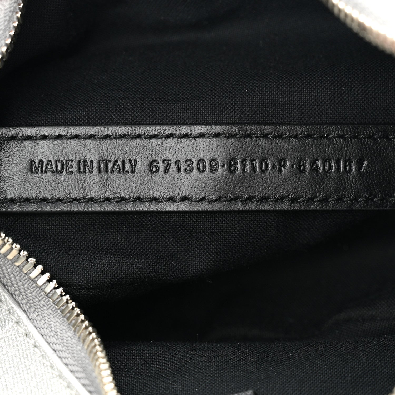 Balenciaga Sparkling Fabric Le Cagole Shoulder Bag XS Silver 7 of 10