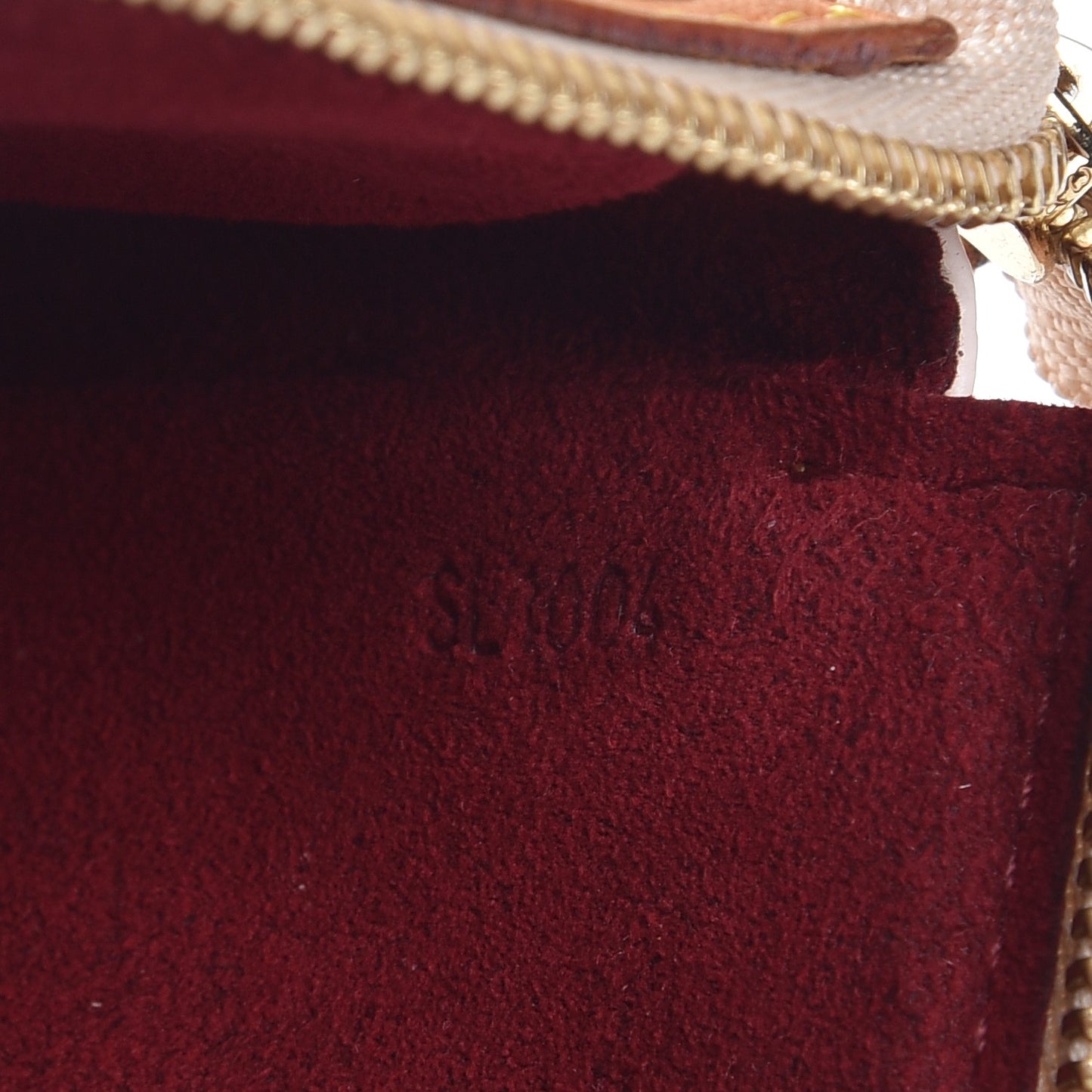 Monogram Multicolor Pochette Accessories White