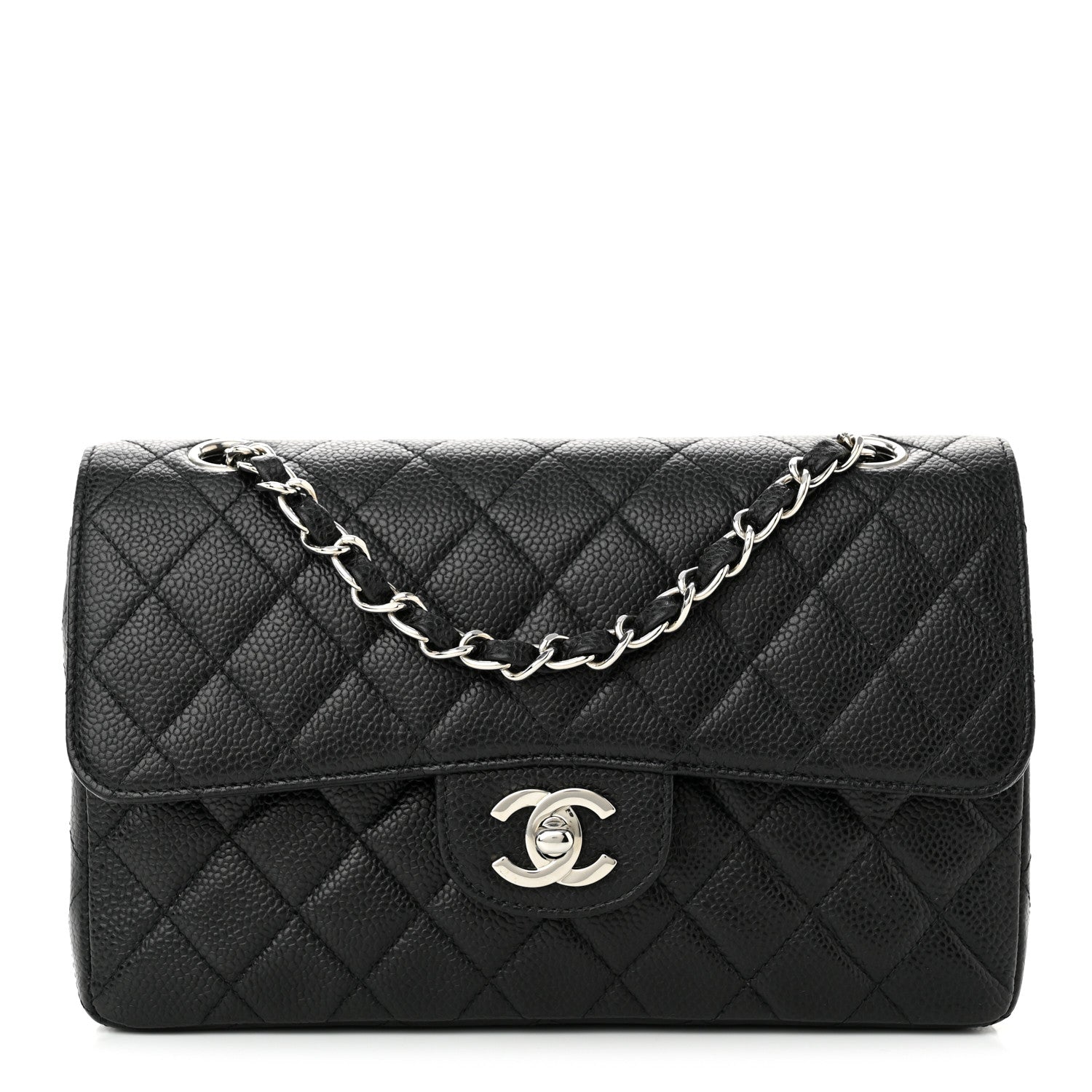 Chanel Caviar Quilted Small Double Flap Black 1 of 11
