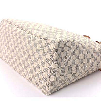 Louis Vuitton Damier Azur Neo Neverfull Rose Ballerine 8 of 8