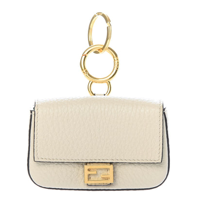 Fendi Cuoio Romano Micro Baguette Charm Latte 1 of 8
