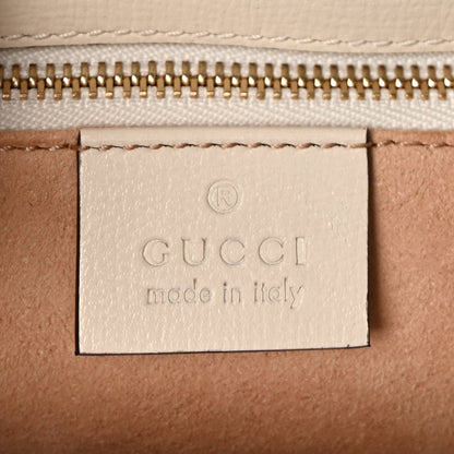 Gucci GG Supreme Monogram Horsebit 1955 Shoulder Bag Beige Mystic White 5 of 8