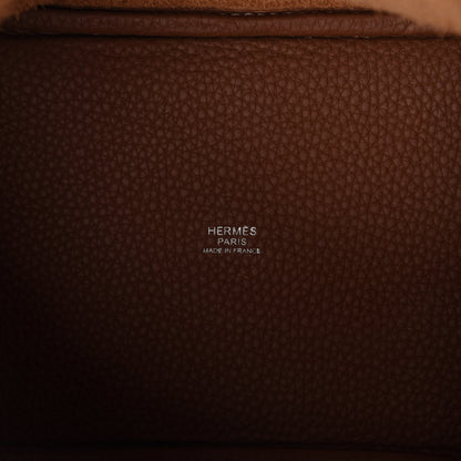 Hermes Taurillon Clemence Picotin Lock 18 PM Gold 8 of 9