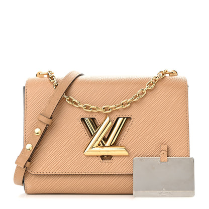 Louis Vuitton Epi Twist Shoulder Bag MM Camel 1 of 10