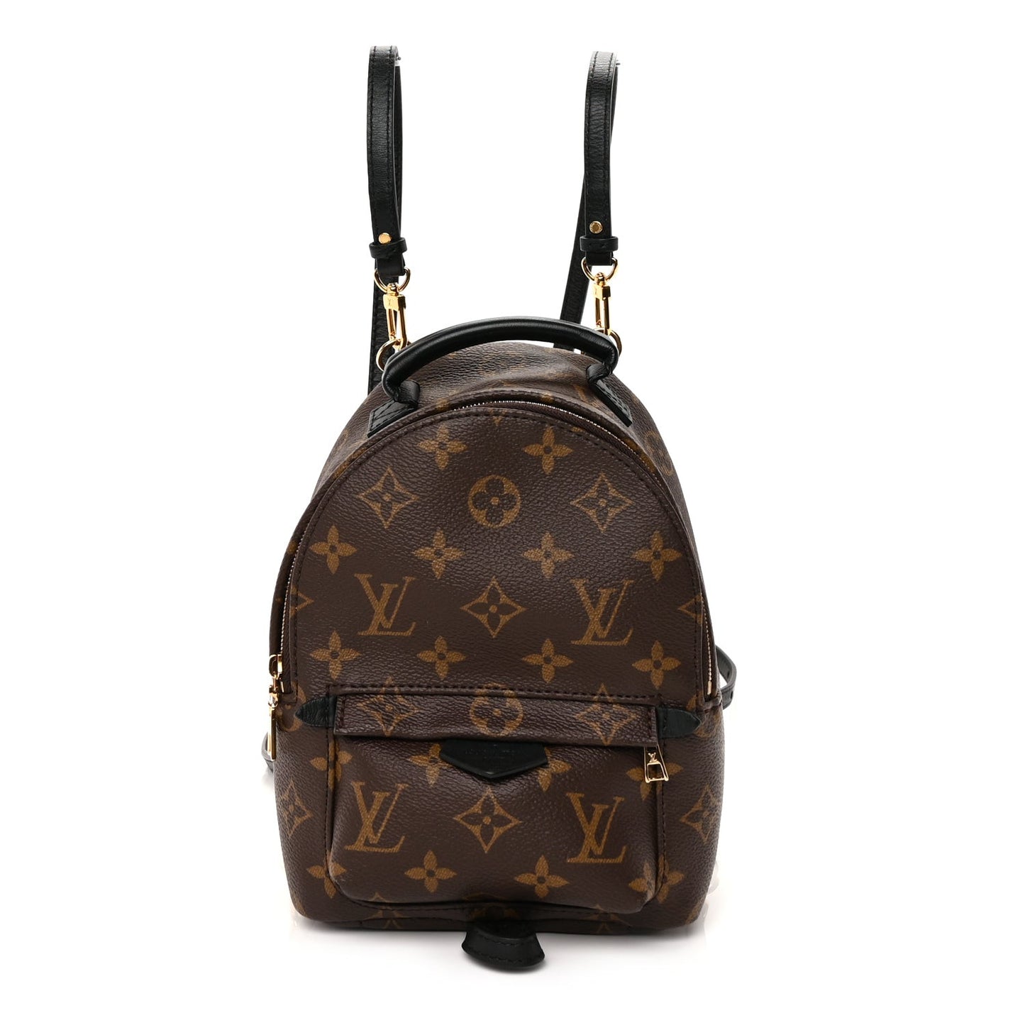 Monogram Palm Springs Backpack Mini Black