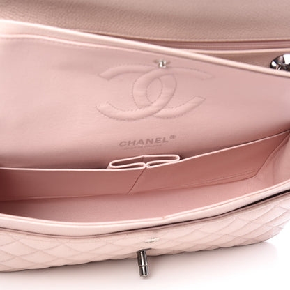 Chanel Caviar Quilted Medium Double Flap Pink 8 of 11