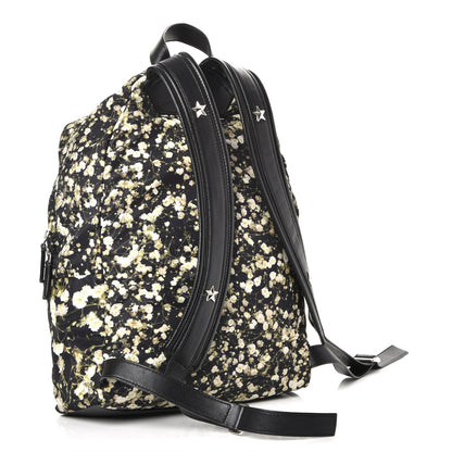 Givenchy Nylon Calfskin Baby's Breath Print Backpack Black 3 of 10