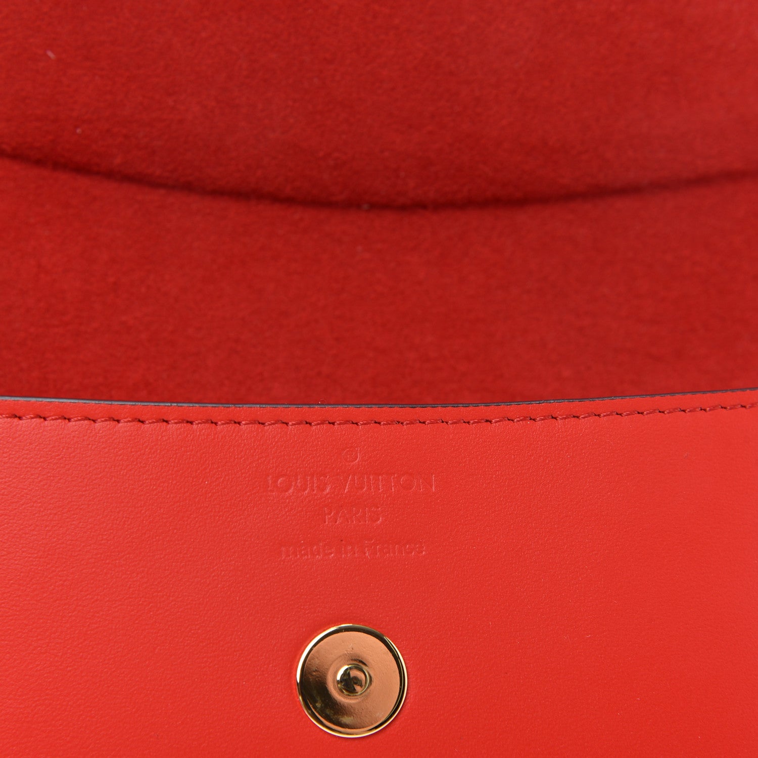 Louis Vuitton Monogram Woody Sunglass Case Rouge 6 of 7