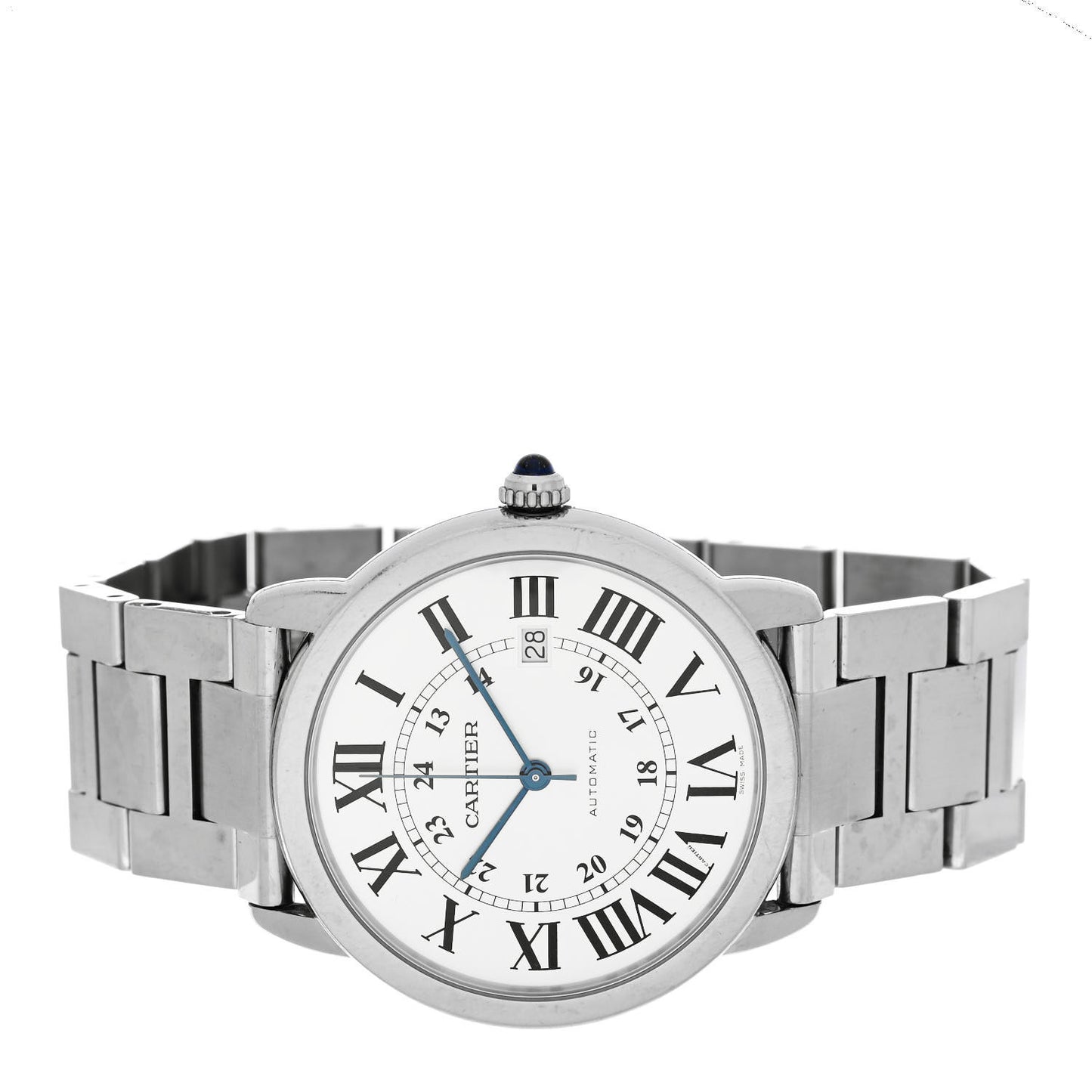 Stainless Steel 42mm Ronde Solo Automatic Watch