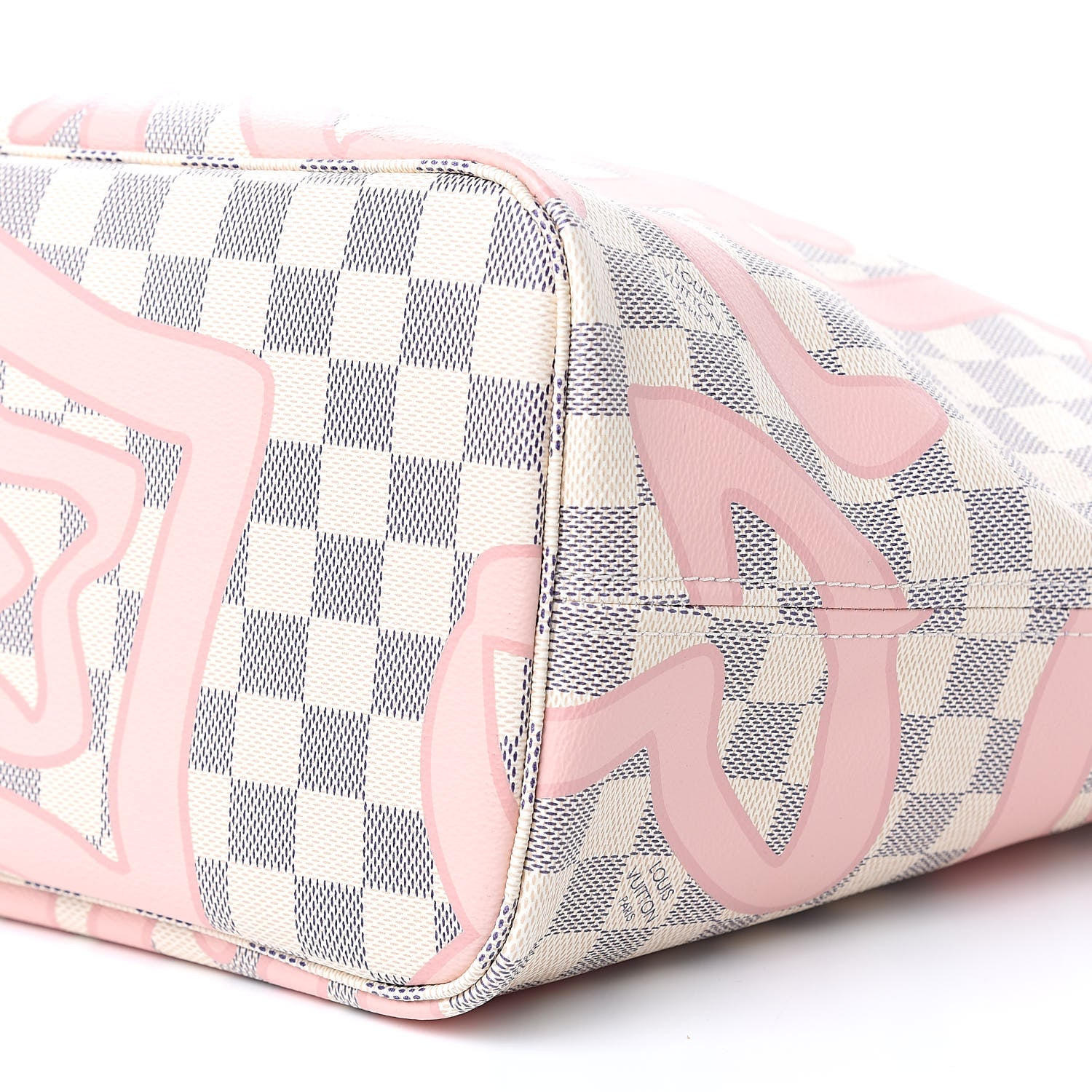 Louis Vuitton Damier Azur Tahitienne Neverfull MM 10 of 14