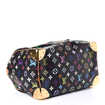 Louis Vuitton Monogram Multicolor Speedy 30 Black 3 of 5