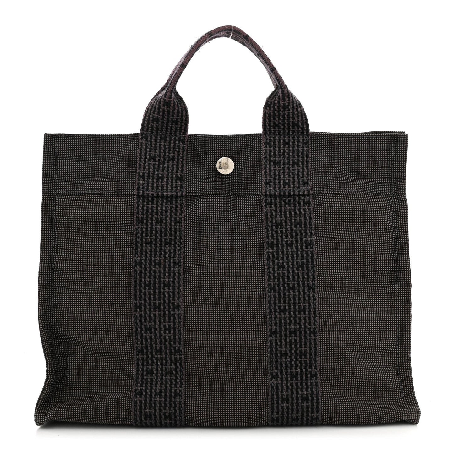 Canvas Herline PM Tote Grey